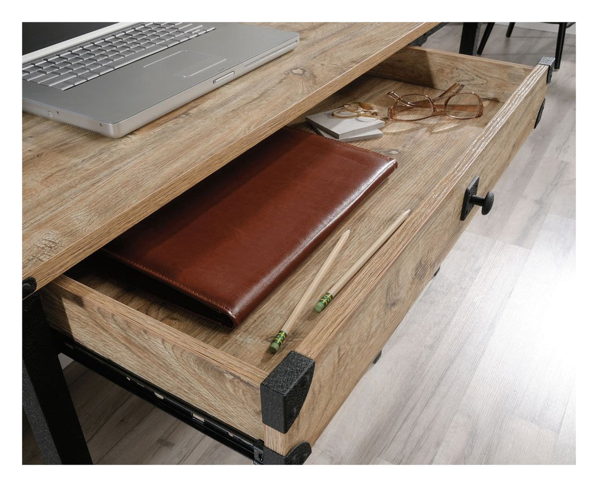 Steel Gorge Desk Milled Mesquite, view 5