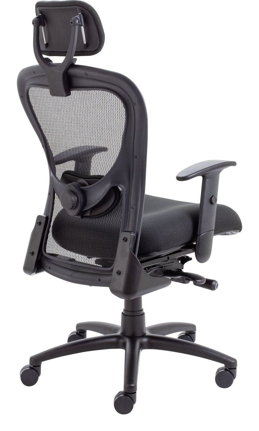 Strata High-Back Task Chair with Seat Slide from the back at an angle