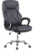 Stratford High Back Executive Black Leather Chair, 
