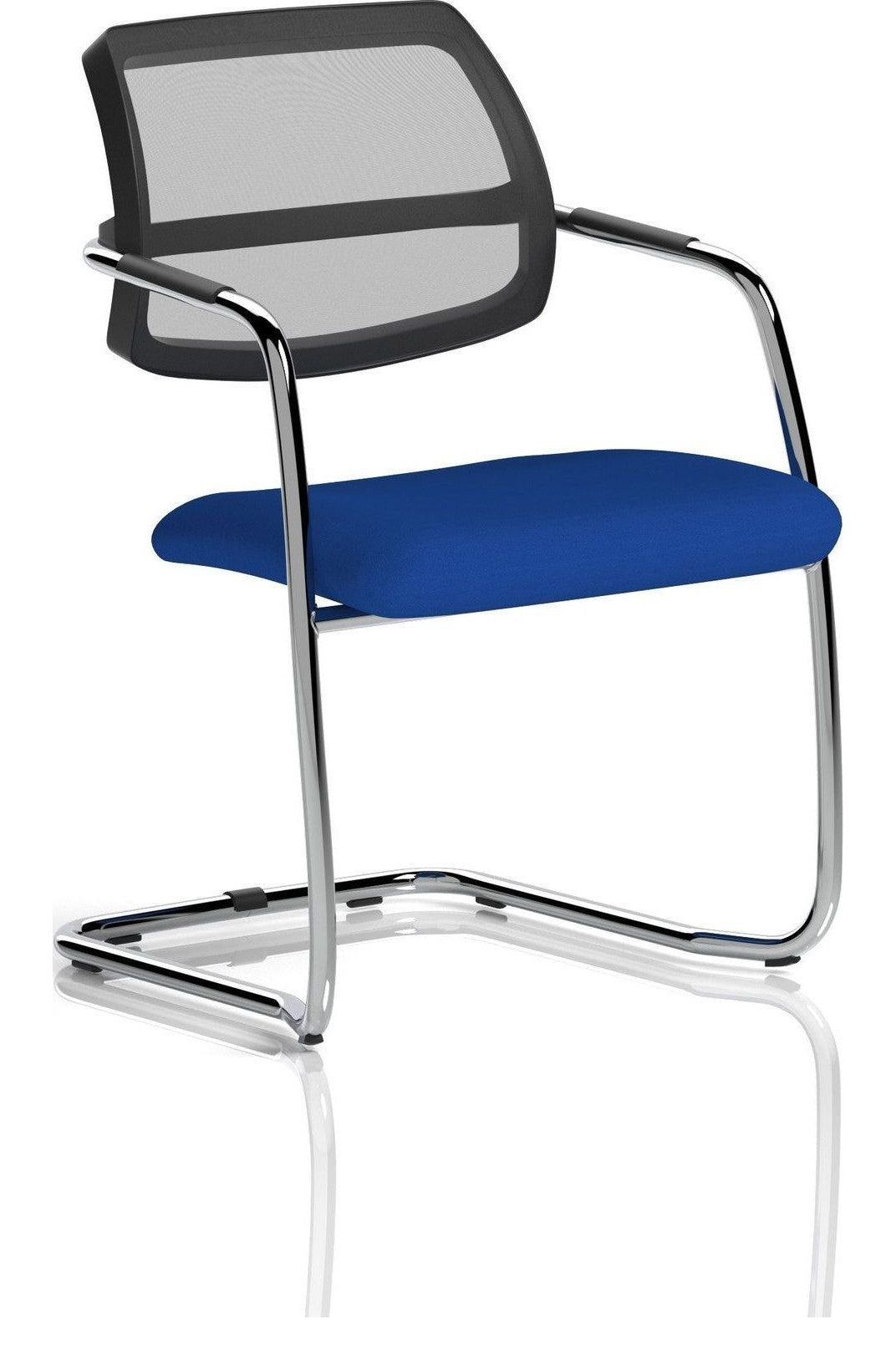 Swift Bespoke Medium Back Cantilever Visitor Chair, blue