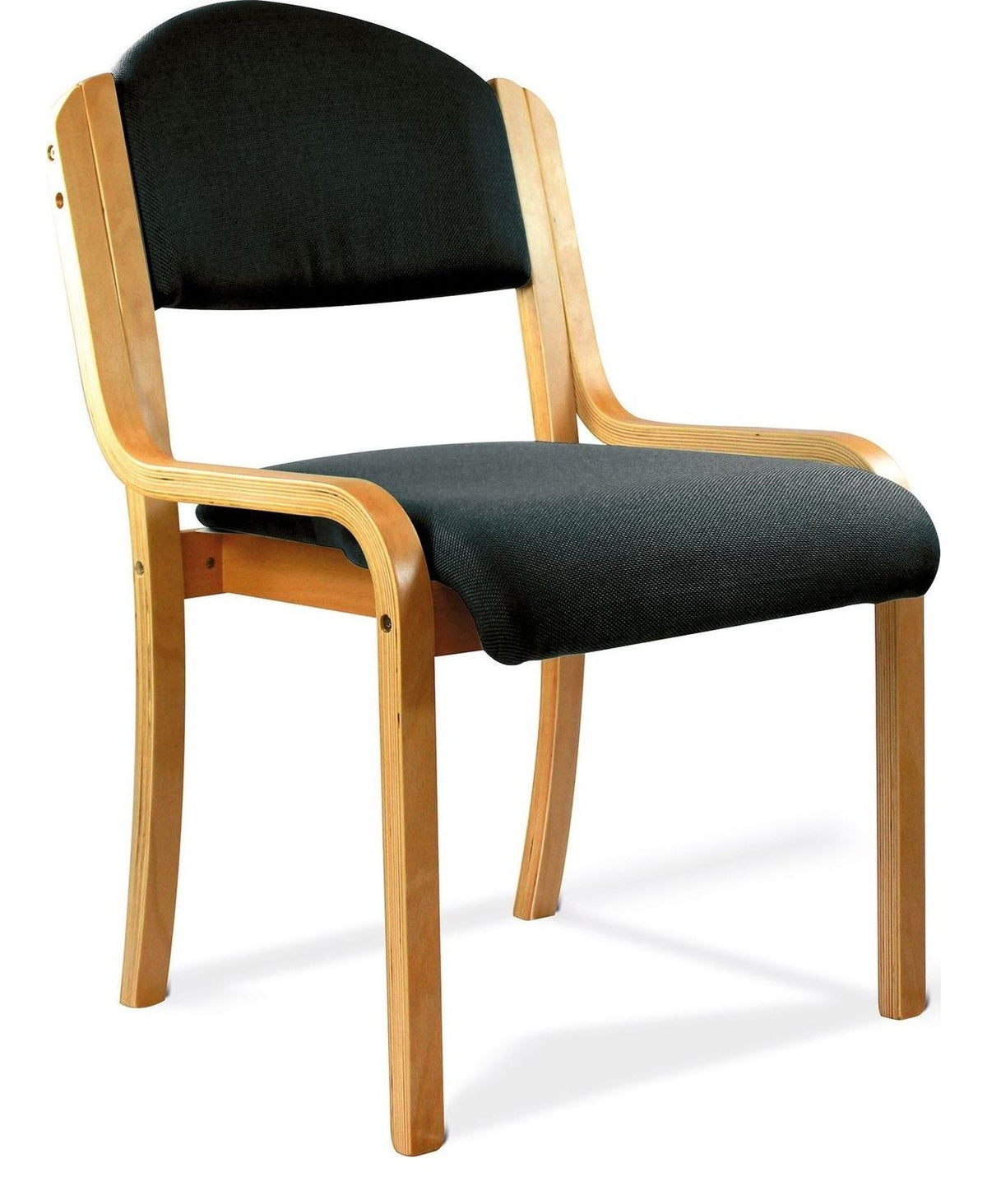 Tahara Fabric Side Chair in black