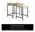 Tamlin Nesting End Table, view 2