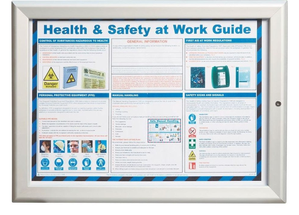 Tamperproof Poster Display Frame, A4 (250 x 335 mm)