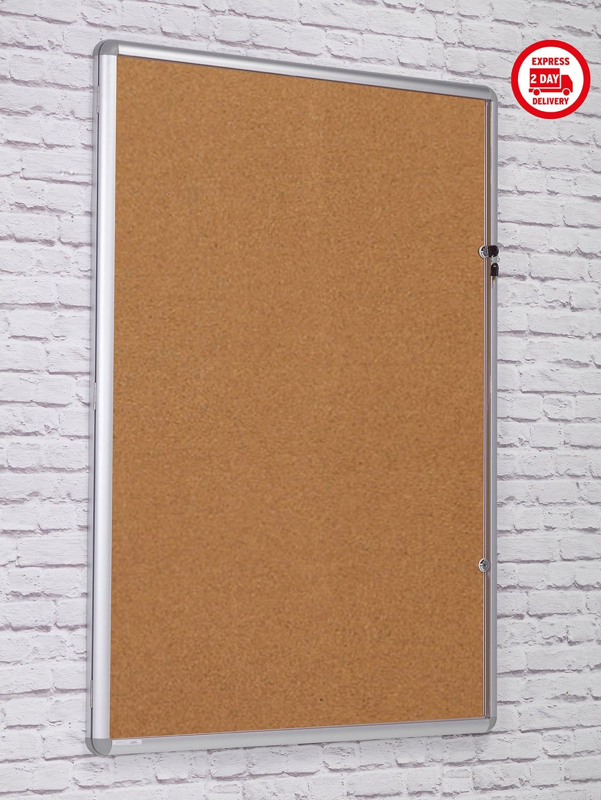 Tamperproof Side Hinged Noticeboard in Cork