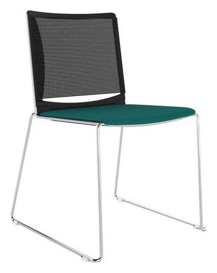 Tango Mesh Chair, Upholstered Seat, view 2