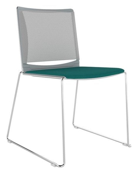 Tango Mesh Chair, Upholstered Seat, view 11