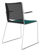 Tango Mesh Chair, Upholstered Seat, view 5