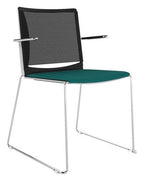 Tango Mesh Chair, Upholstered Seat