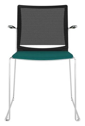 Tango Mesh Chair, Upholstered Seat, view 3