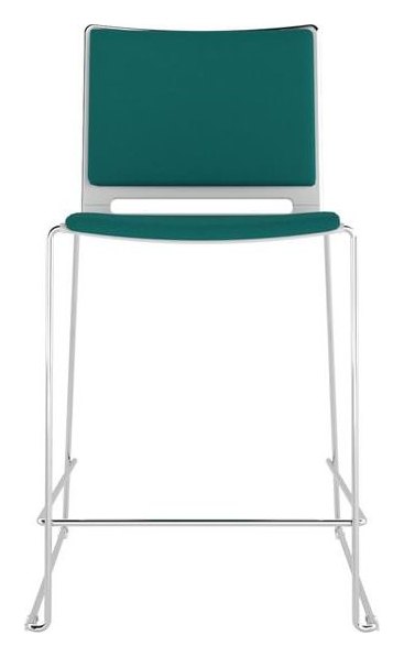 Tango Upholstered High Stool, view 3