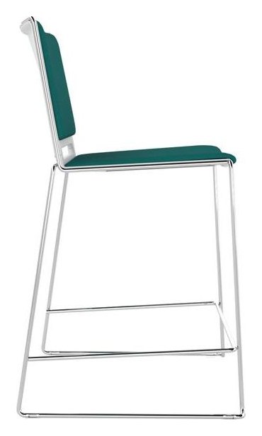 Tango Upholstered High Stool, view 4