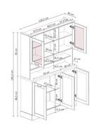 Teramo Buffet 3 Door, view 20