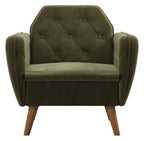 Teresa Memory Foam Accent Chair Velvet