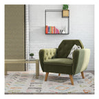 Teresa Memory Foam Accent Chair Velvet, view 6