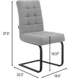 Terza Fabric Dining Chair (Pack of 2), view 13