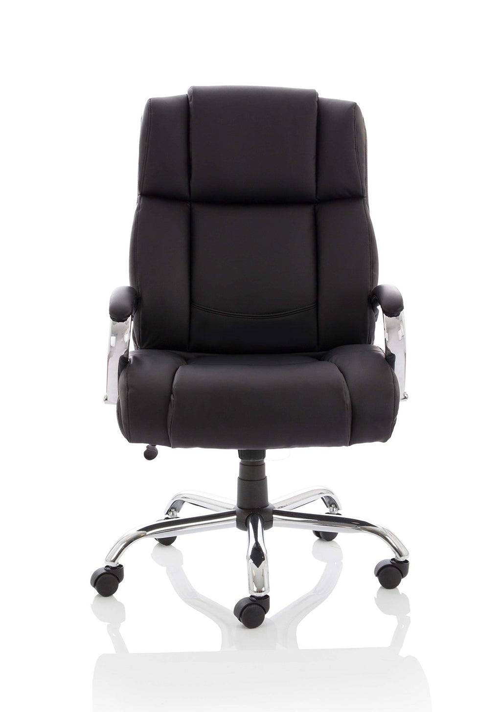 Texas High Back 35 Stone Heavy Duty Executive Leather Chair, another view 1