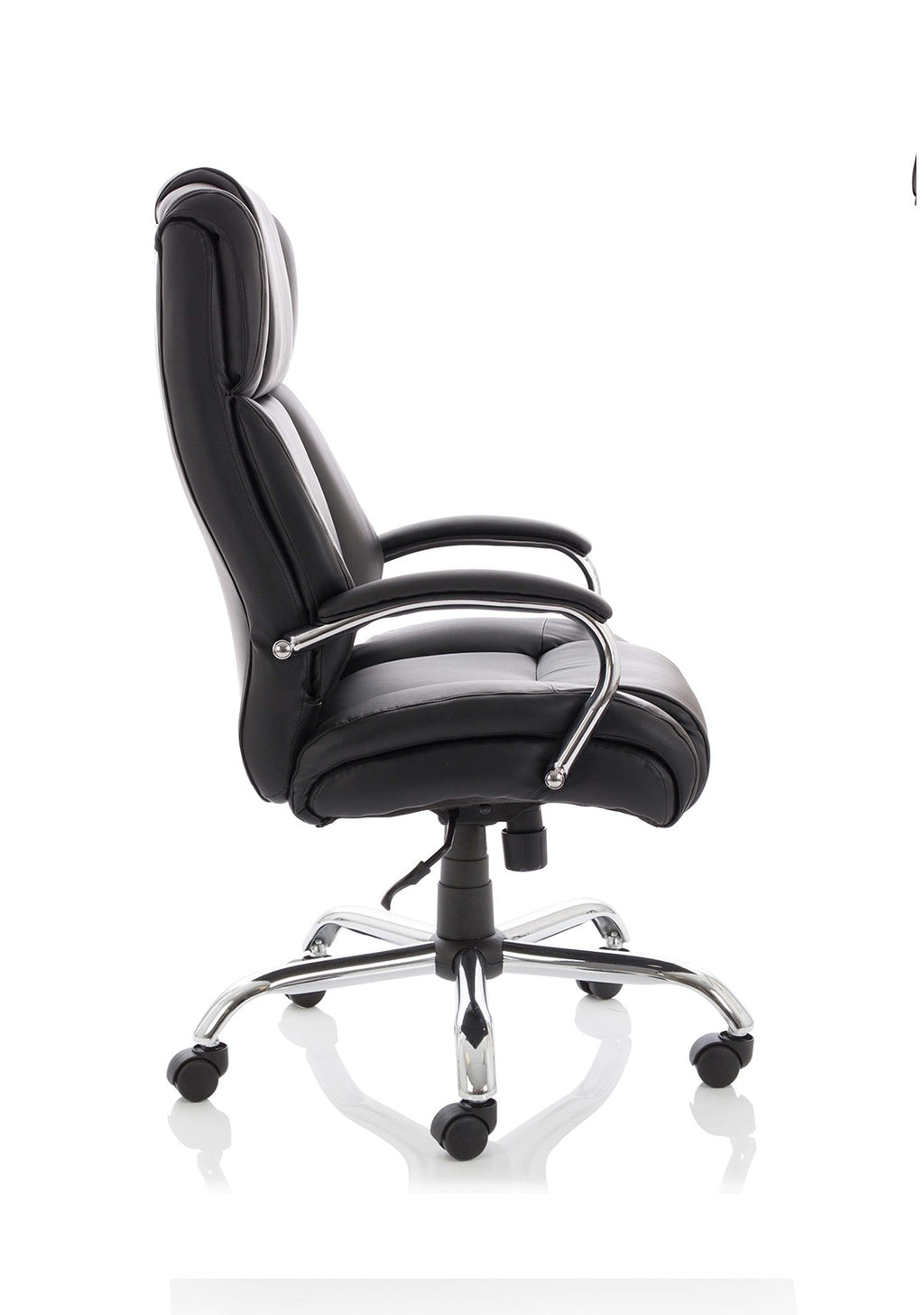 Texas High Back 35 Stone Heavy Duty Executive Leather Chair, another view 2