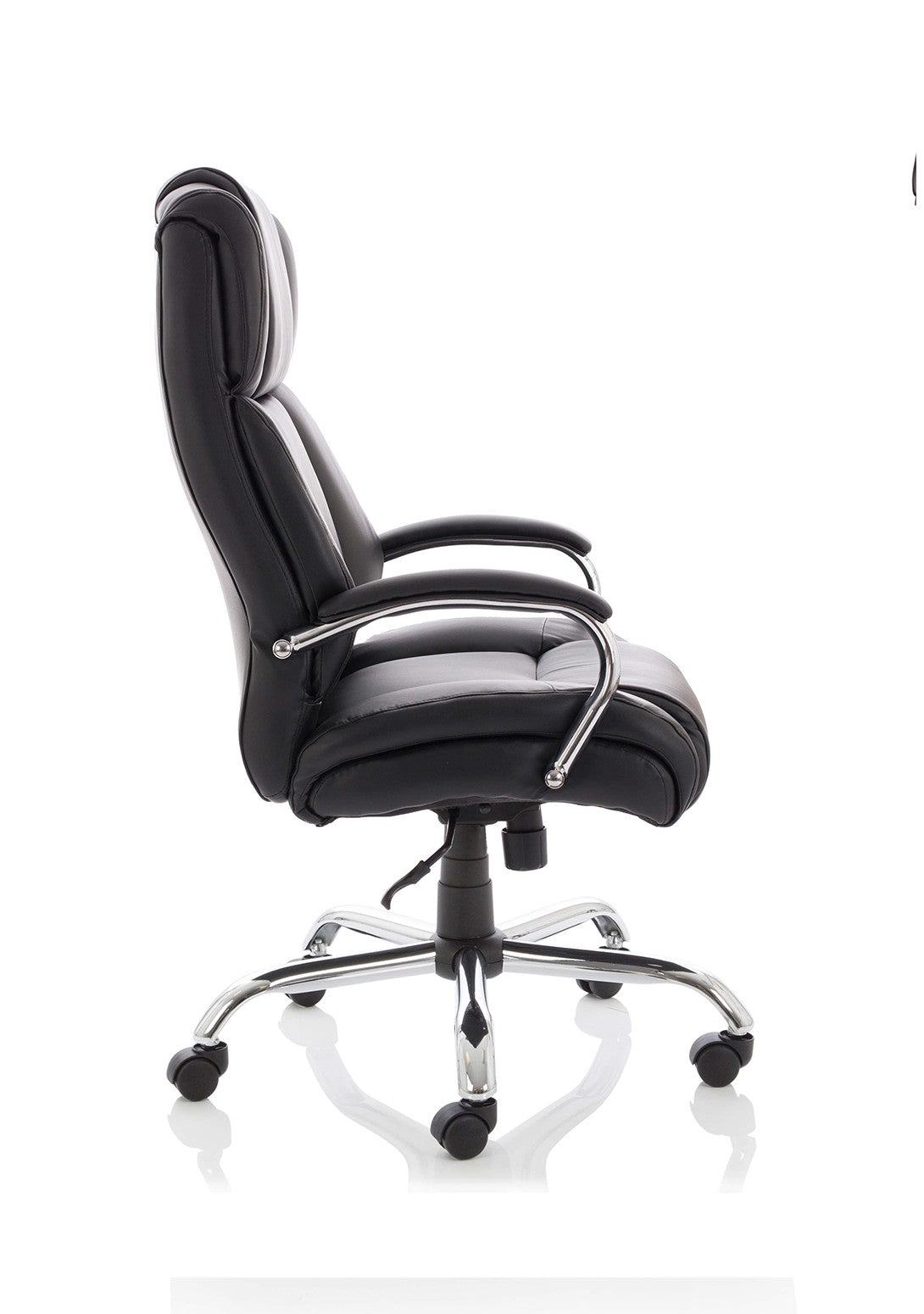 Texas High Back 35 Stone Heavy Duty Executive Leather Chair, another view 2