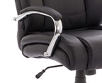 Texas High Back 35 Stone Heavy Duty Executive Leather Chair, another view 4