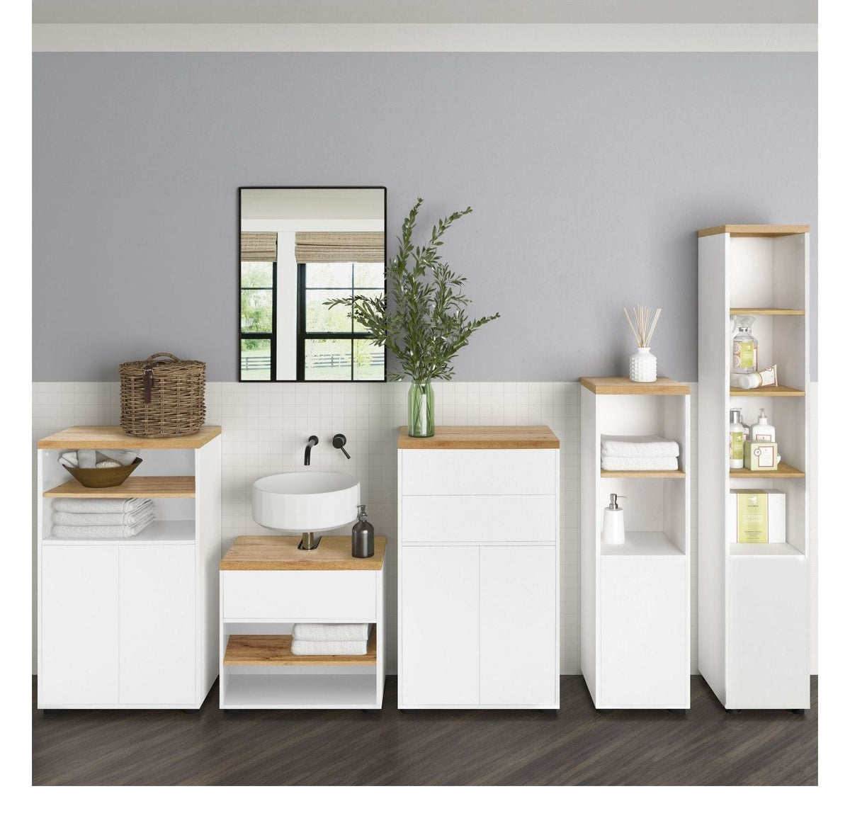 Thessa 60cm Sink Cabinet, view 7
