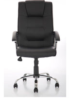 Thrift High Back Executive Black Leather Chair, , another view 1