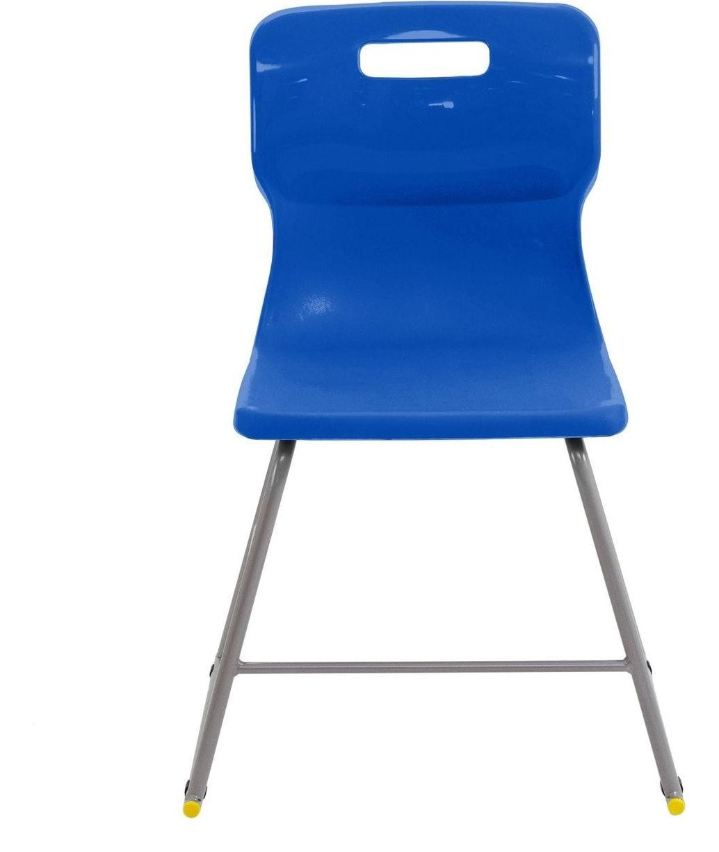 Titan High Chair in black from the front