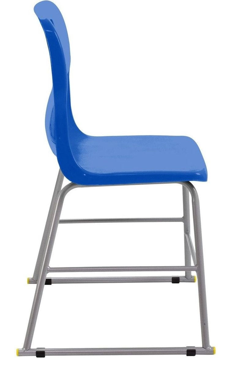 Titan High Chair in black from the side