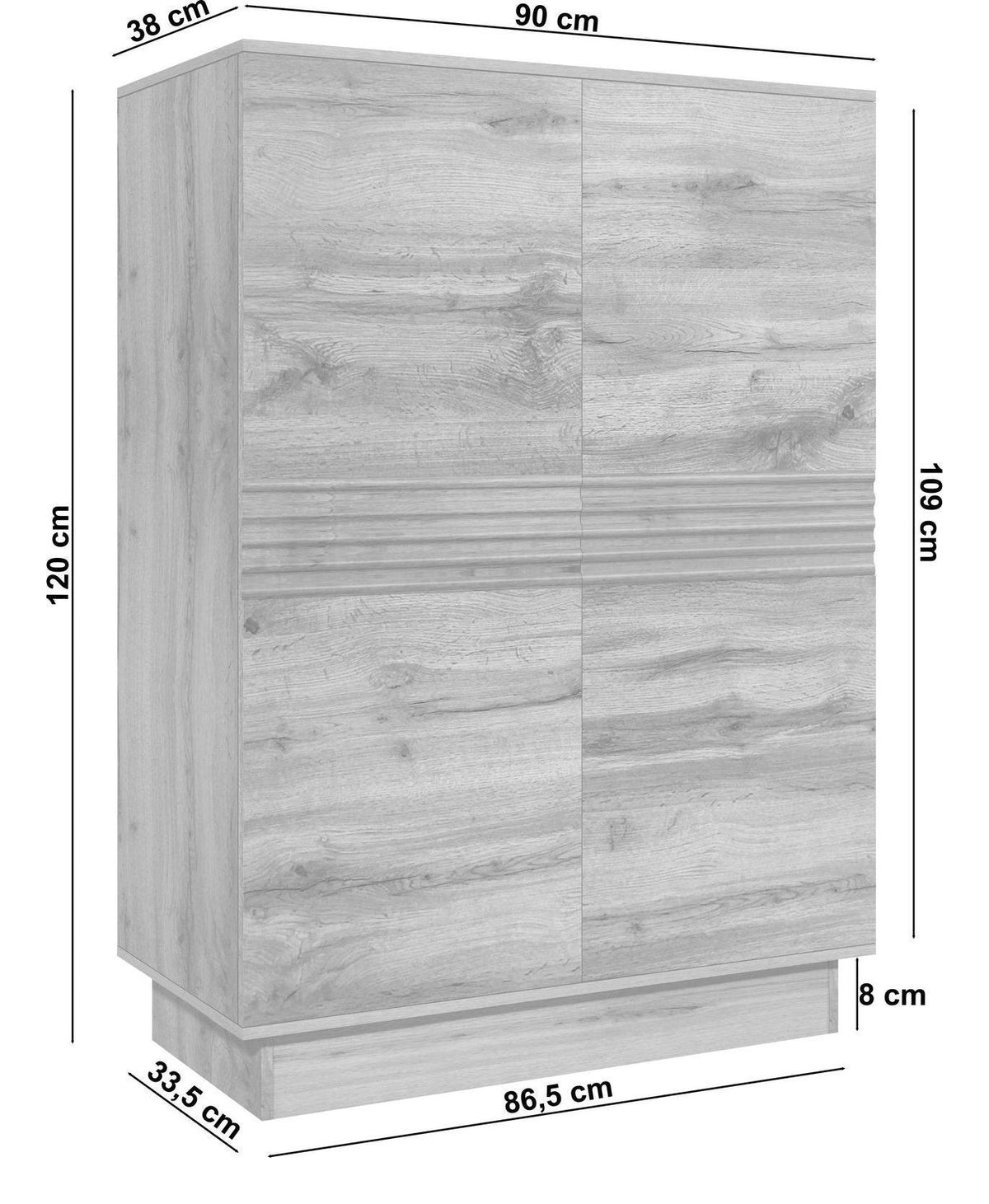 Toro Highboard 2 Door, view 10