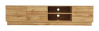 Toro Lowboard 3 Door Open Shelf, view 3