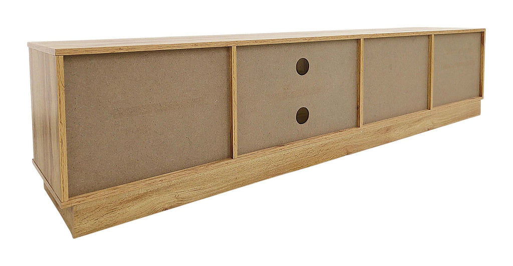 Toro Lowboard 3 Door Open Shelf, view 5