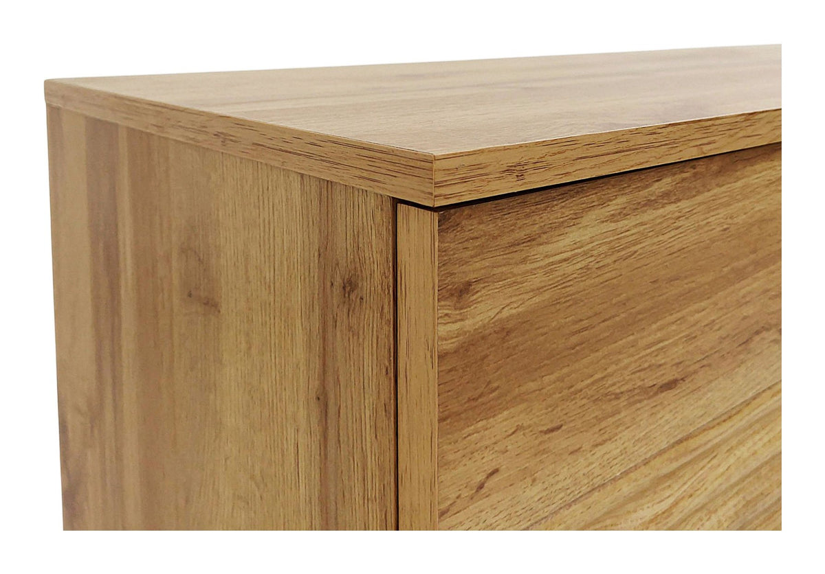 Toro Lowboard 3 Door Open Shelf, view 6