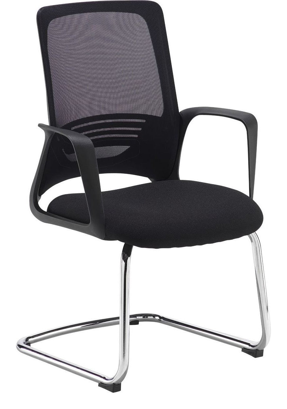 Toto Mesh Visitor Chair in black