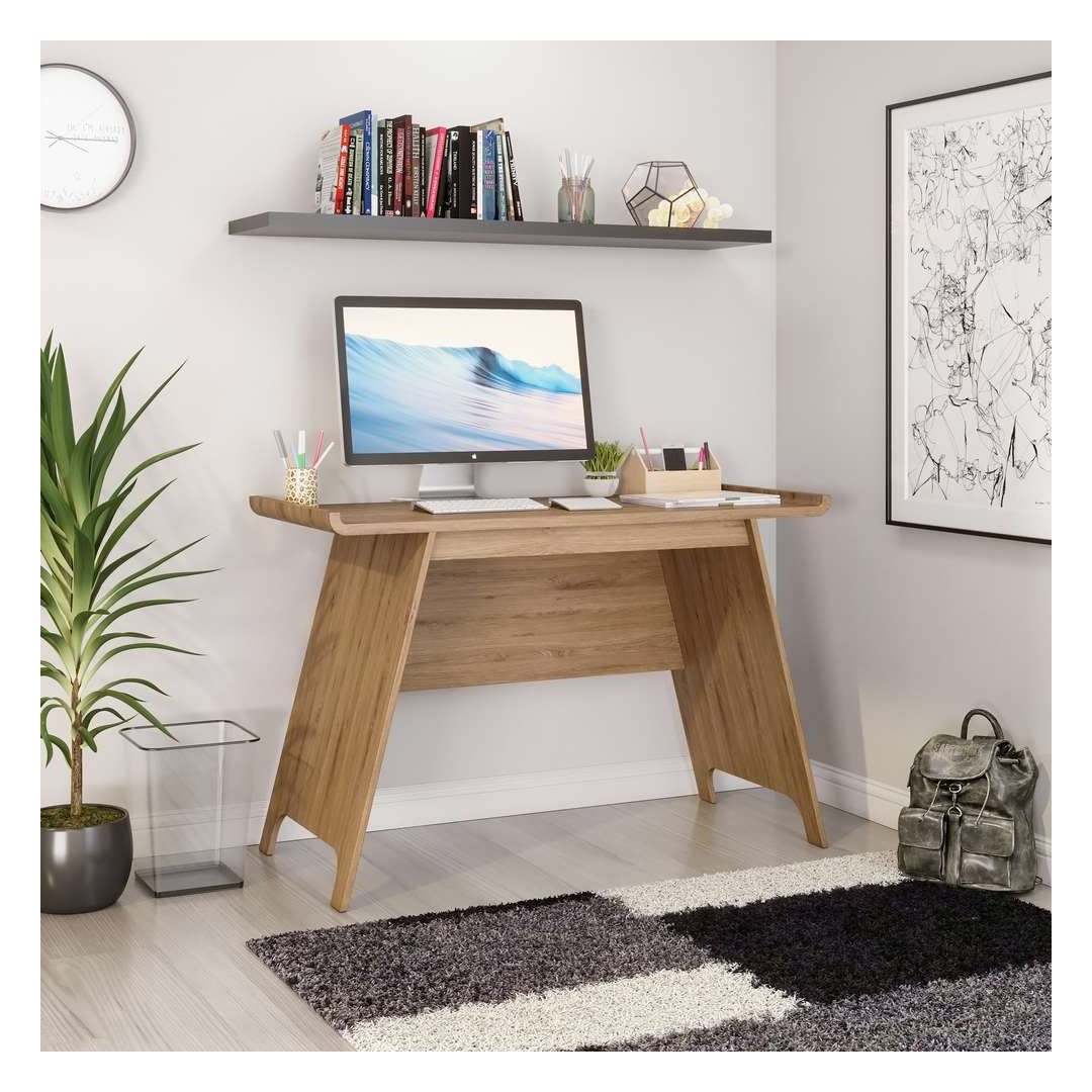 Towson Trestle Desk in beaufort oak