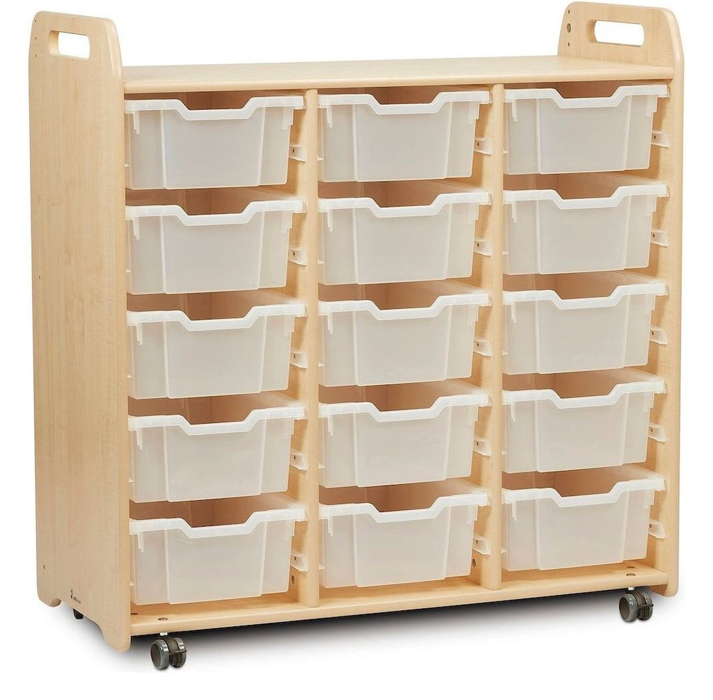 Tray Storage Unit (1080mm height), 15 Deep Trays