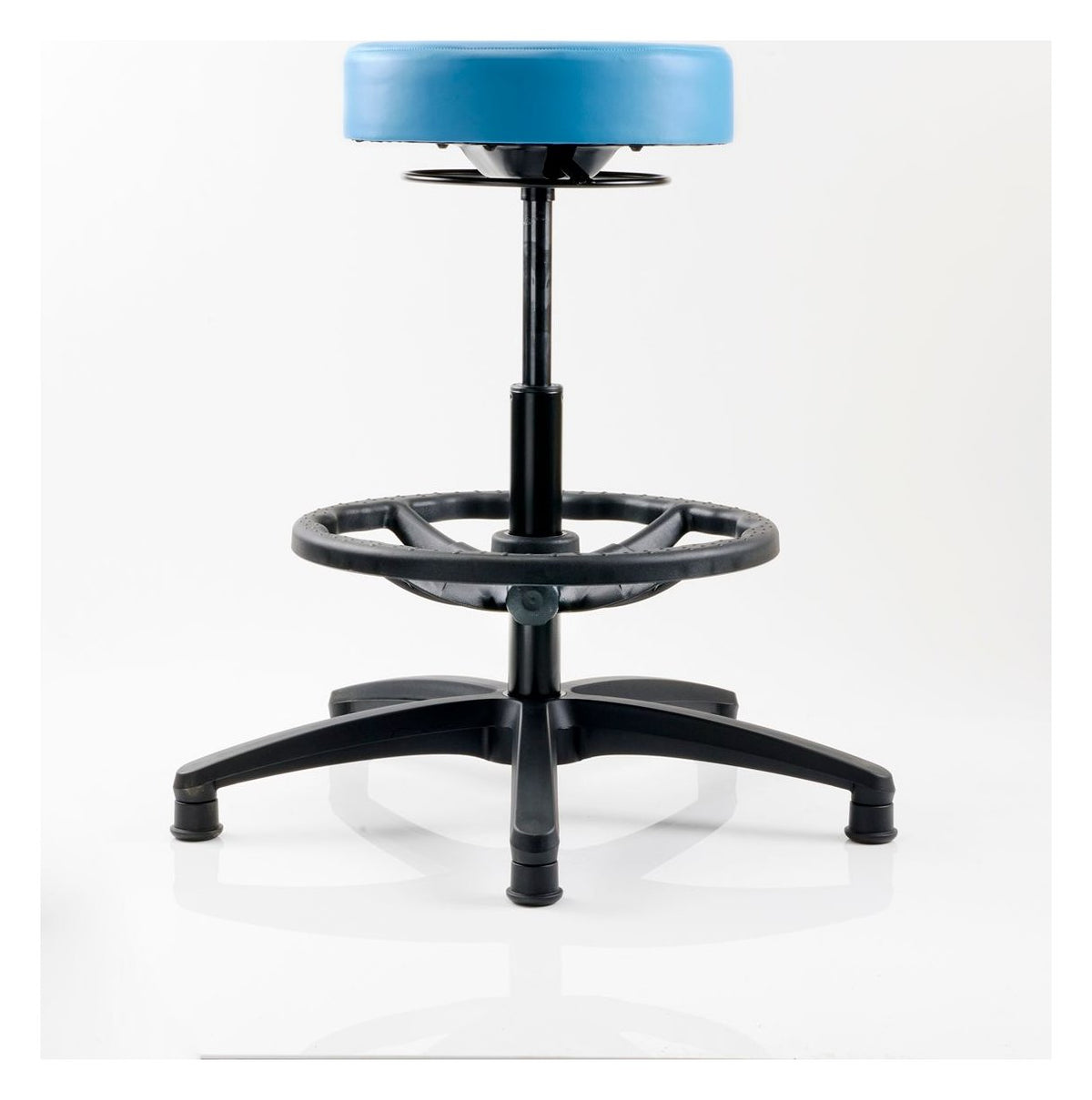 Tresham Upholstered Industrial Draughtsman Stool