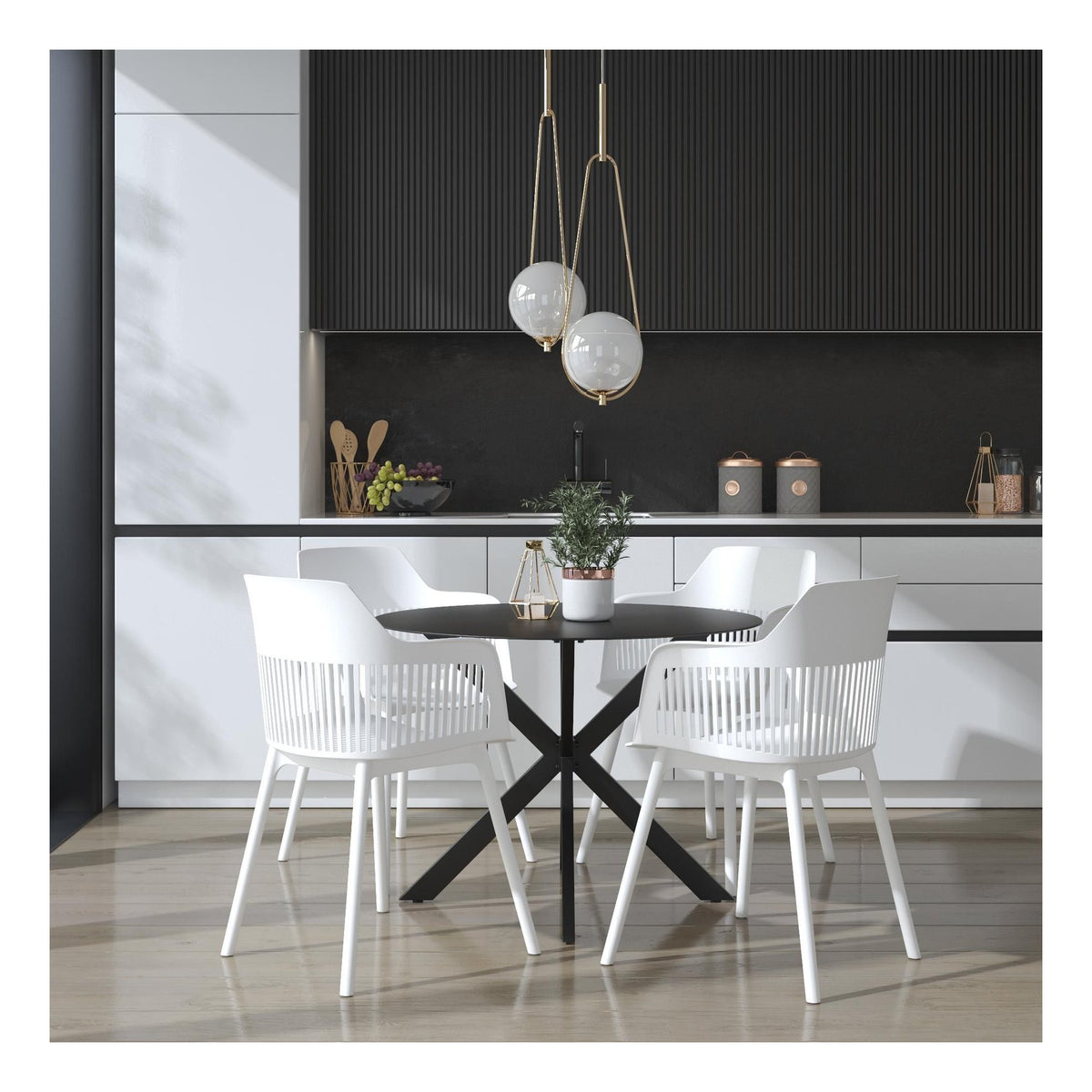 Tub Resin Dining Chairs (Pack Of 2), view 10