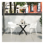 Tub Resin Dining Chairs (Pack Of 2), view 12
