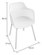 Tub Resin Dining Chairs (Pack Of 2), view 13