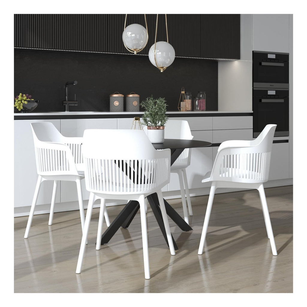 Tub Resin Dining Chairs (Pack Of 2), view 3