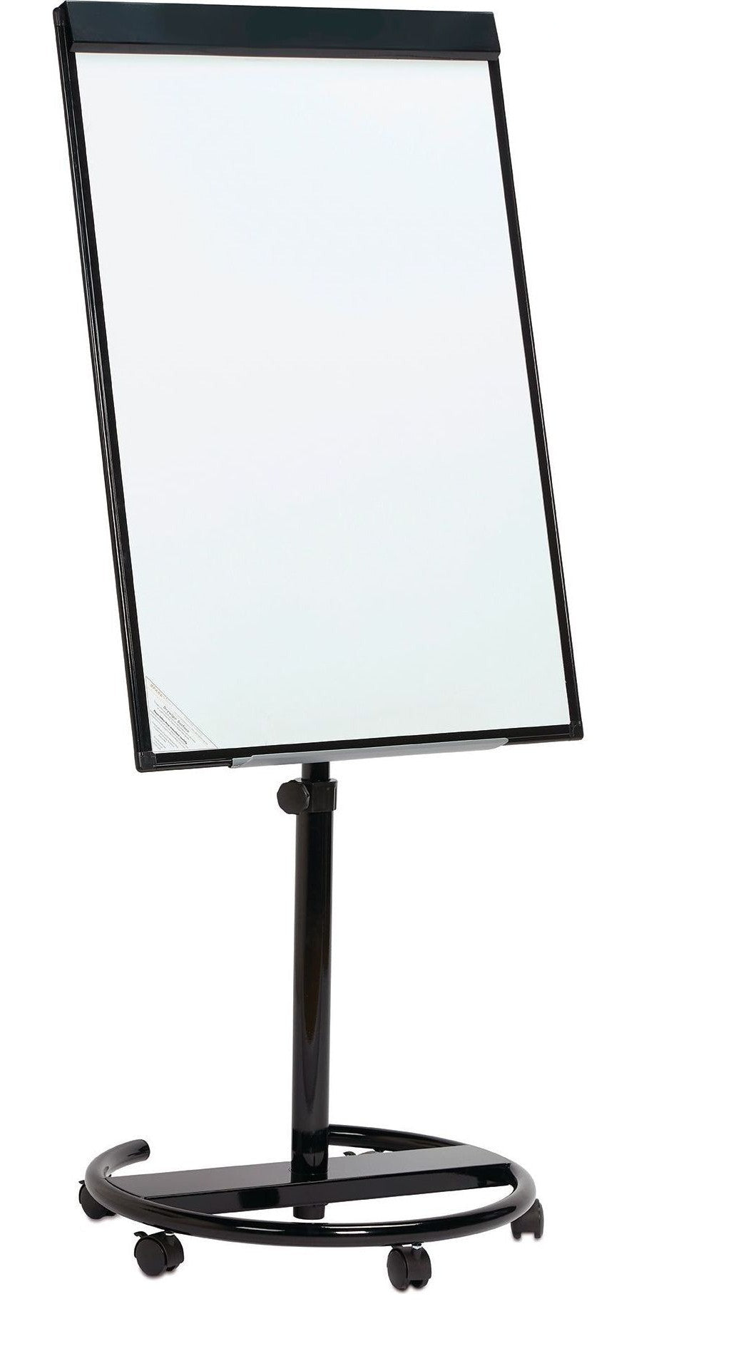 Ultramate Magnetic Round Base Flip Chart Easel in Black