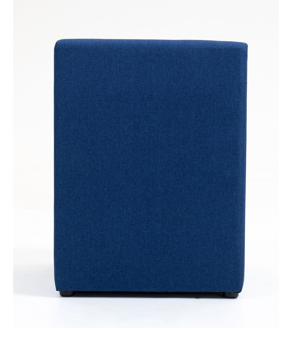 Una Modular Reception Seating, cobalt blue