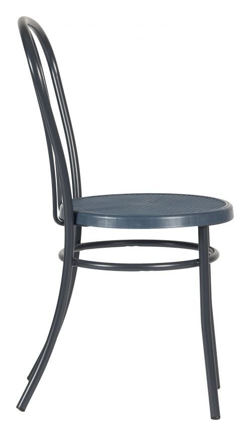 Urban Bistro Chair in slate blue, view 3