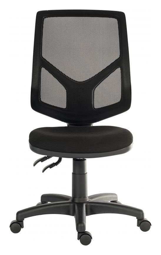 Vanguard Mesh Operator Chair in black, view 2