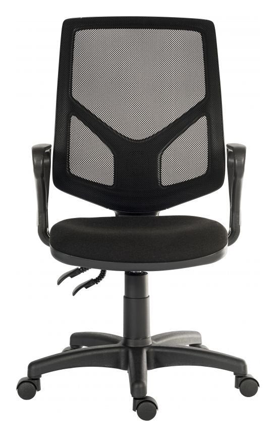 Vanguard Mesh Operator Chair in black, view 4