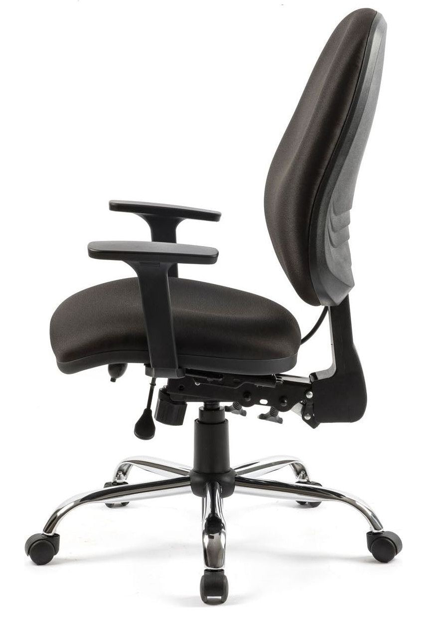 Vantage Ergo 24 Hour Task Chair from the side