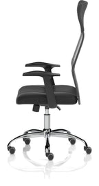 Vegalite High Mesh Back Black Executive Chair, , another view 3