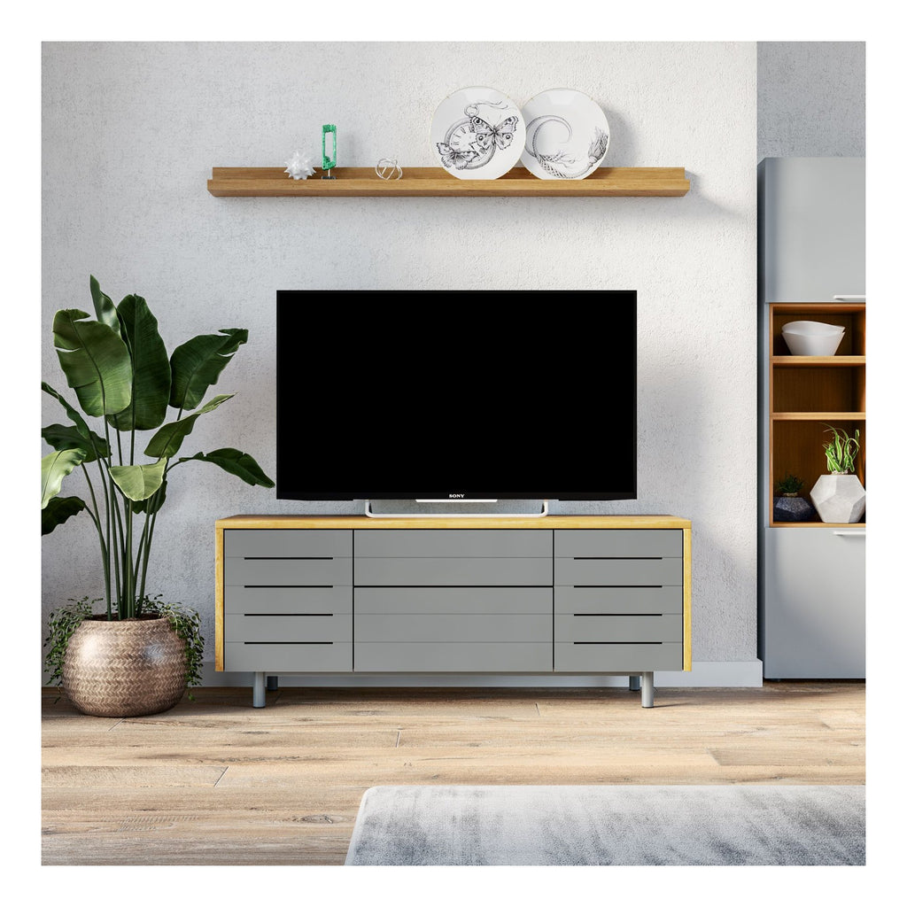 Venice TV Stand, 1200mm wide, view 2