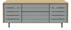 Venice TV Stand, 1200mm wide, view 3