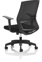 Ventra Mesh Back Task Operator Chair Height Adjustable Arms, no headrest, another view 4