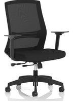 Ventra Mesh Back Task Operator Chair Height Adjustable Arms, no headrest